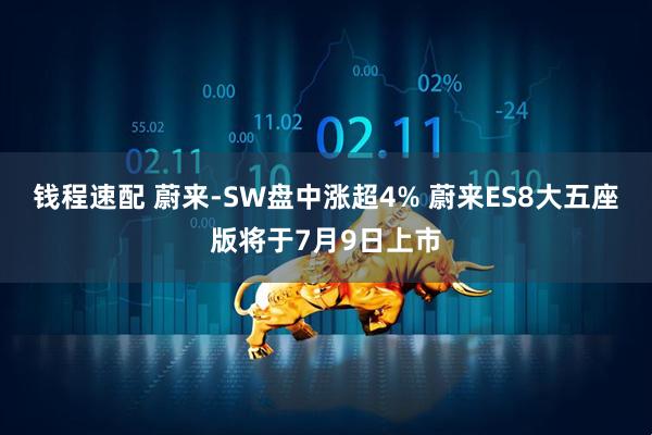 钱程速配 蔚来-SW盘中涨超4% 蔚来ES8大五座版将于7月9日上市